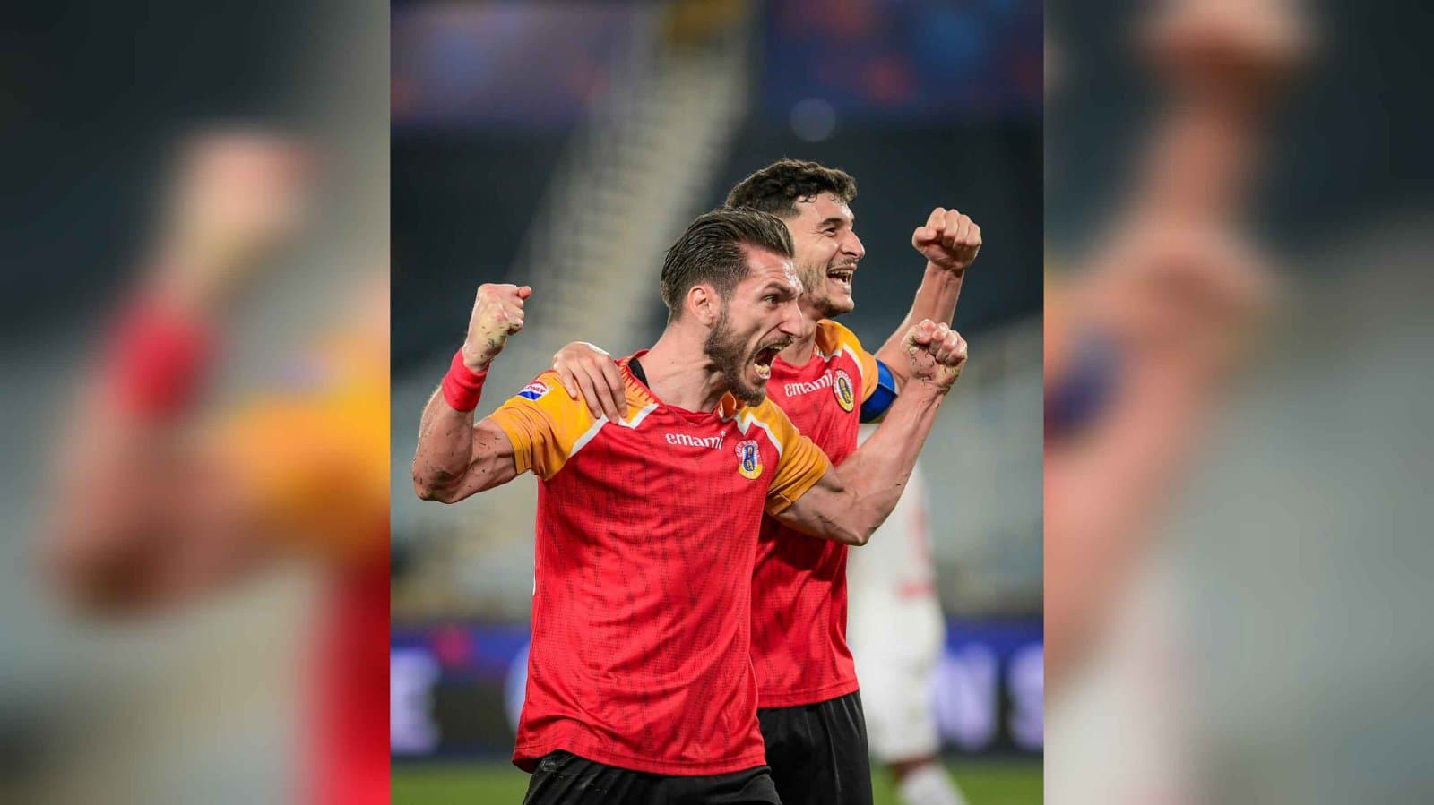 East Bengal defeats north east at home to earn first win in isl spt 