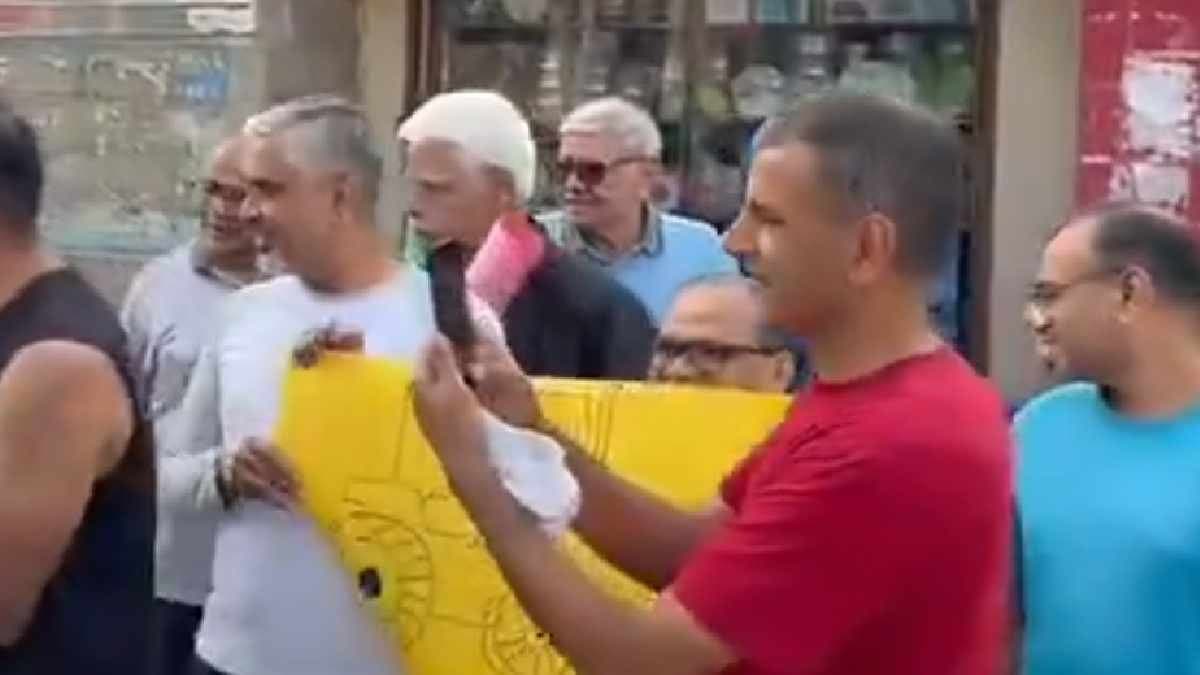 Bengaluru residents are expressing their frustration  viral video