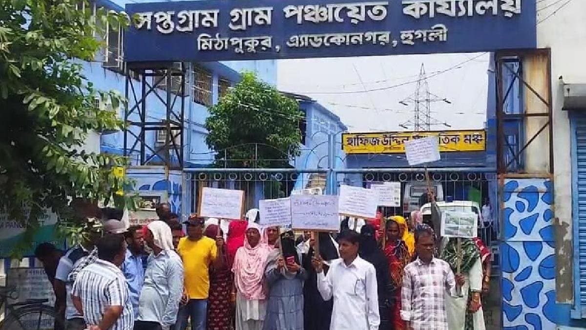 Rain Water Poor Drainage System Add To Problems in saptagram