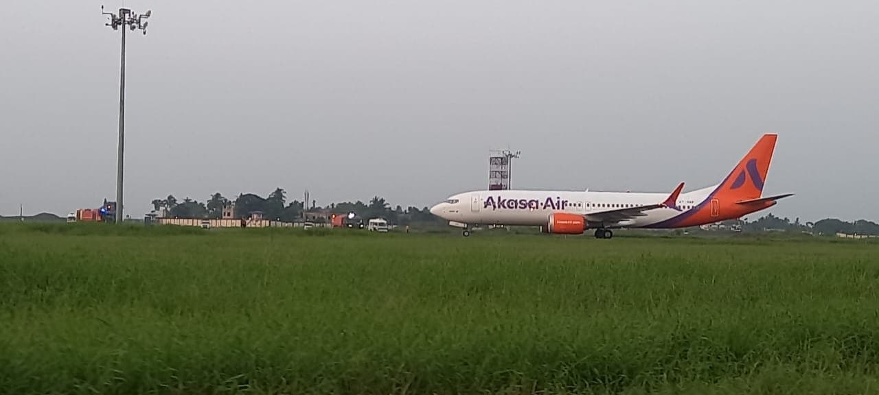 Hoax Bomb Threat atKolkata Bound Akasa Airlines Flight QC1563_gnr