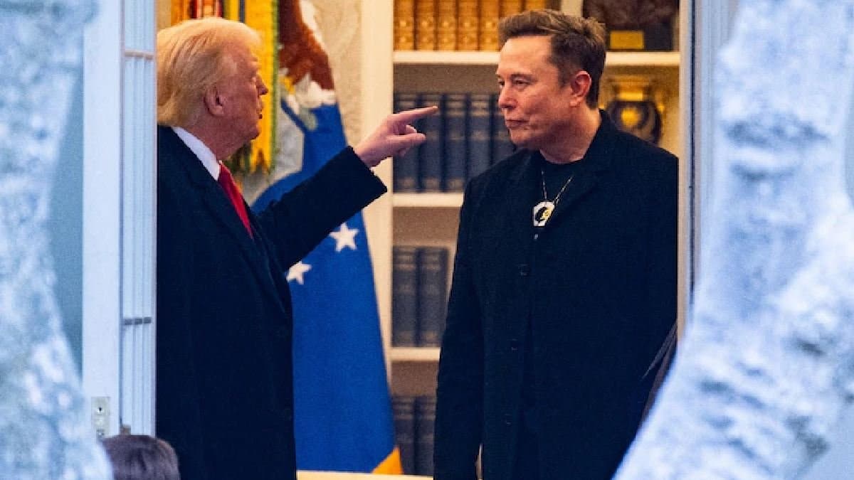 Elon Musk  Donald Trump update both big claimed Musk said DonaldTrump is in the Epstein files