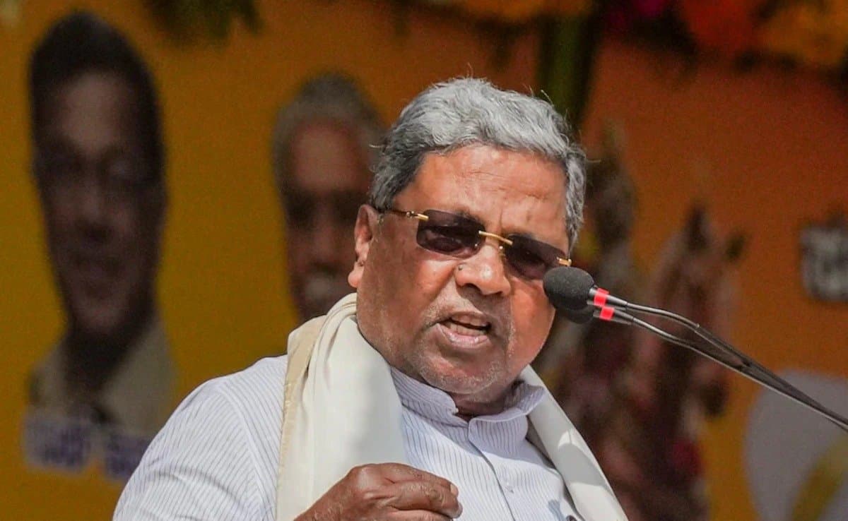 Siddaramaiah Slams Nirmala Sitharaman