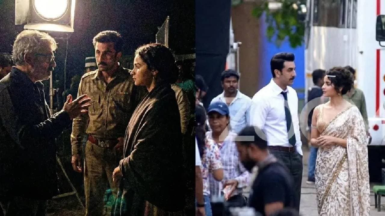 Alia Bhatt and Ranbir Kapoor s Set Photos from Love and War Go Viral