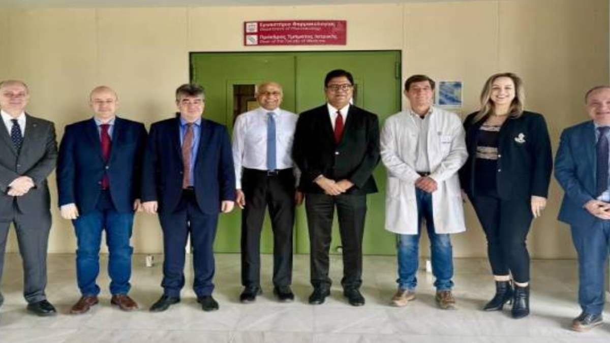 Landmark collaboration of University of Thessaly and Sister Nivedita University