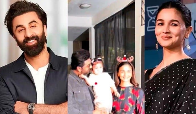 Alia-Ranbir-Raha: কাপুর পরিবারে বড়দিন উদযাপনের আমেজ, কী করল ছোট্ট রাহা?