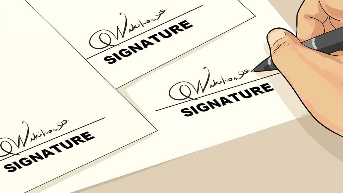 Forgot your bank signature learn the easy steps to update it