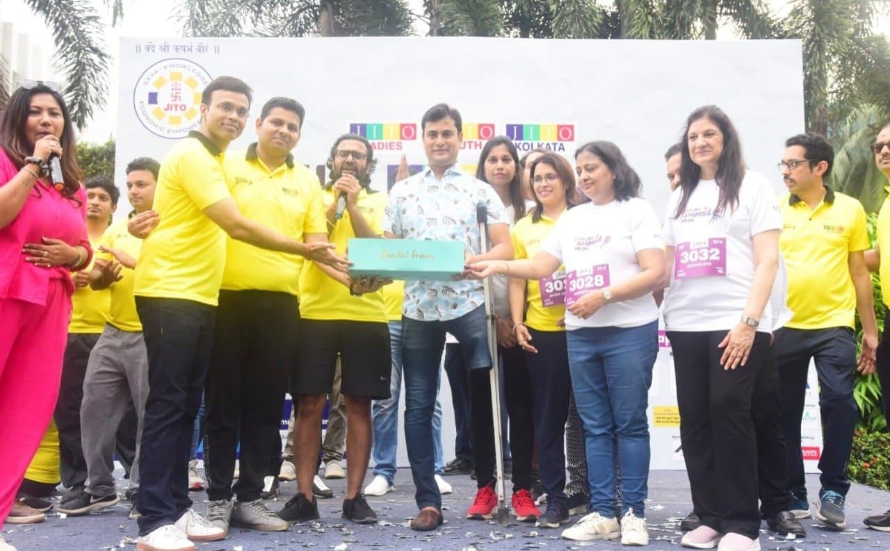 Ahimsa Run promotes the message of peace and fitness 