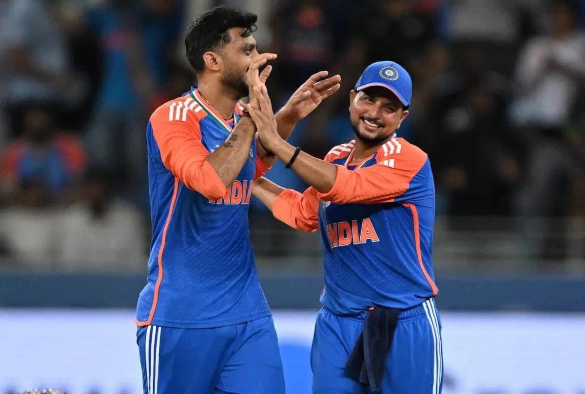 Kuldeep Yadav takes three wickets-pakistan set 128 runs target for India 