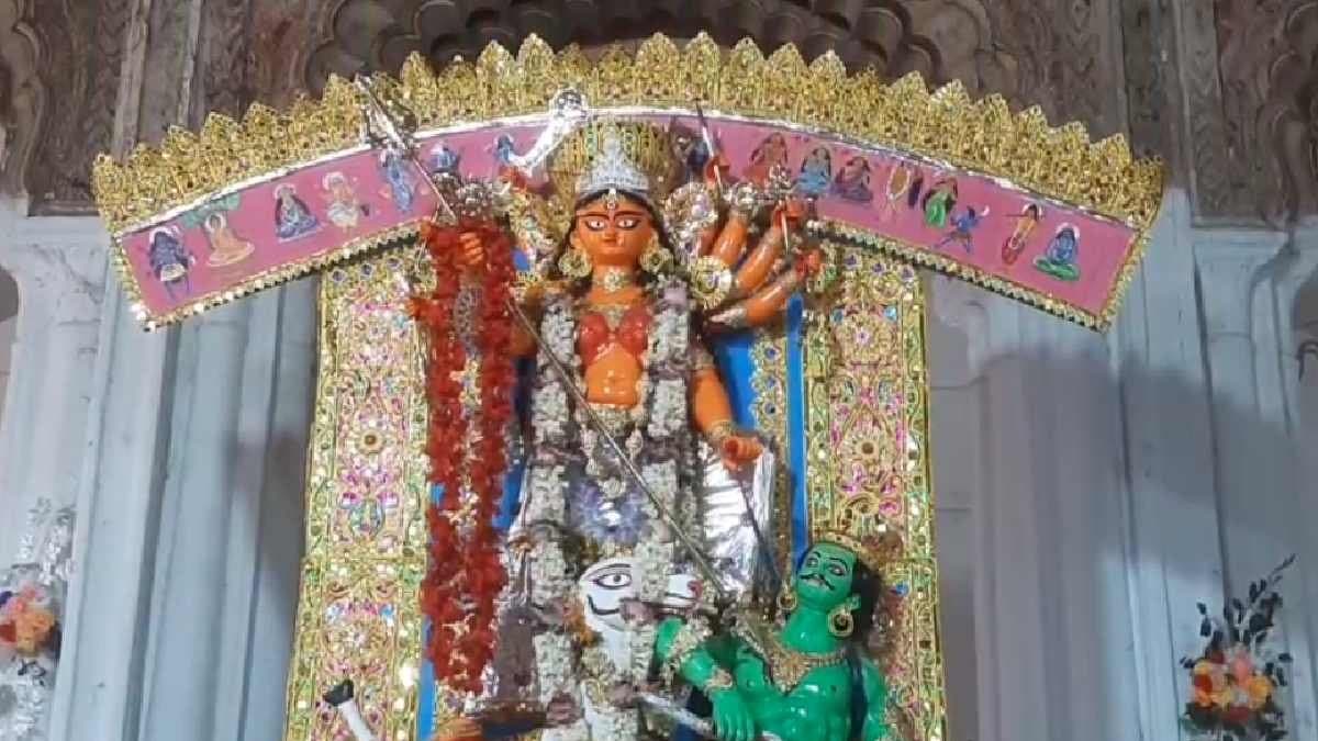 Basanti Puja and Annapurna Puja in One Day at Krishnanagar Rajbari 