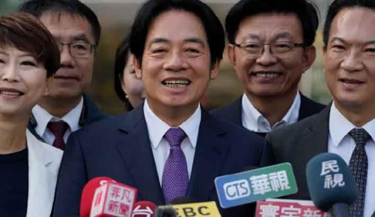 Lai Ching-te wins Taiwan Presidential elections 