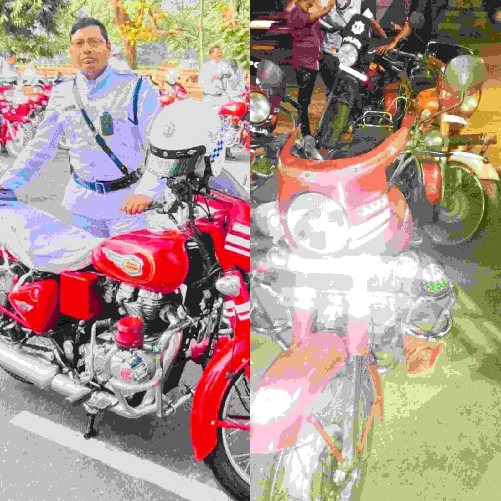 Traffic Sergeant Attacked During Vishwakarma Puja Night in Kolkata _gnr