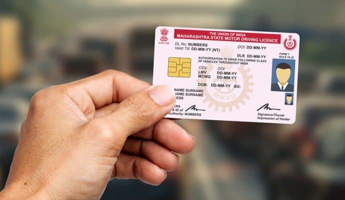 For driving licence apply on specific portal on transport department 