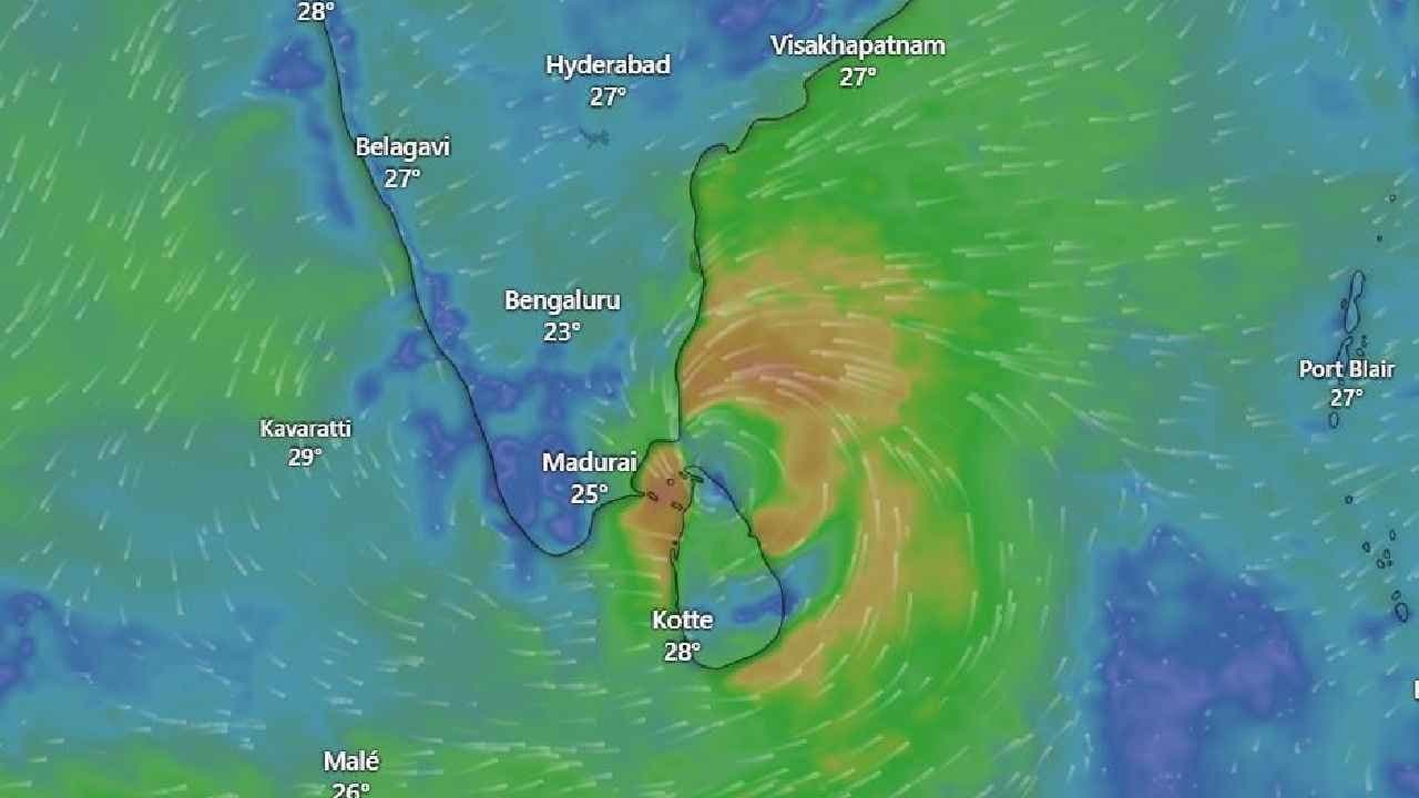 Cyclone Ditwah: 123 killed in Sri Lanka in cyclonic storms