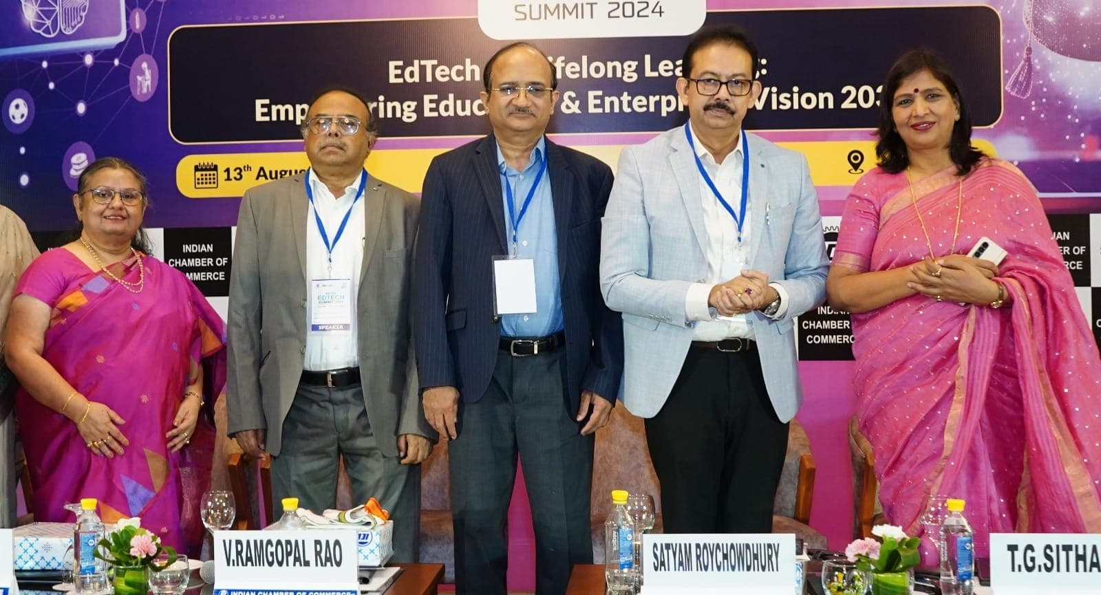 Indian Chamber of Commerce (ICC) proudly hosted the 4th ICC EdTech  Summit 2024  gnr