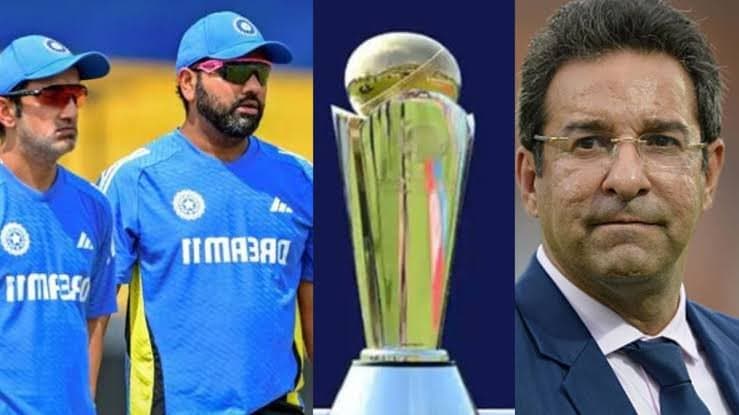 Wasim Akram gives defining verdict on India visiting Pakistan for champions spt Trophy 