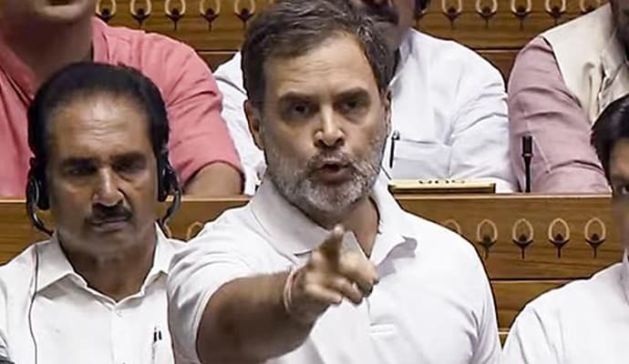 Rahul Gandhi claims ED raid gnr