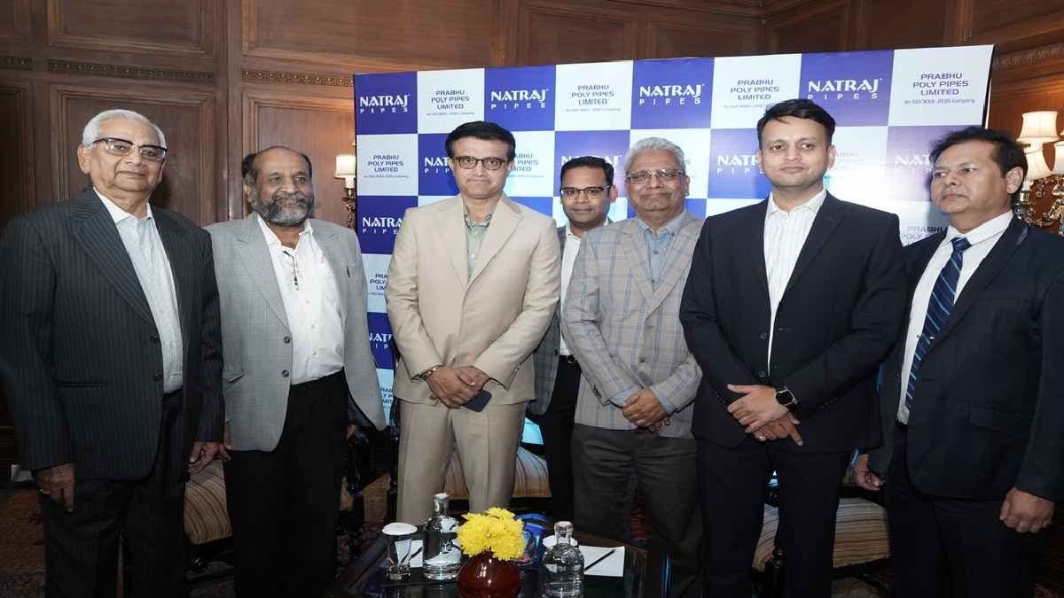 Nataraj pipes Brand Family welcomes Sourav Ganguly 
