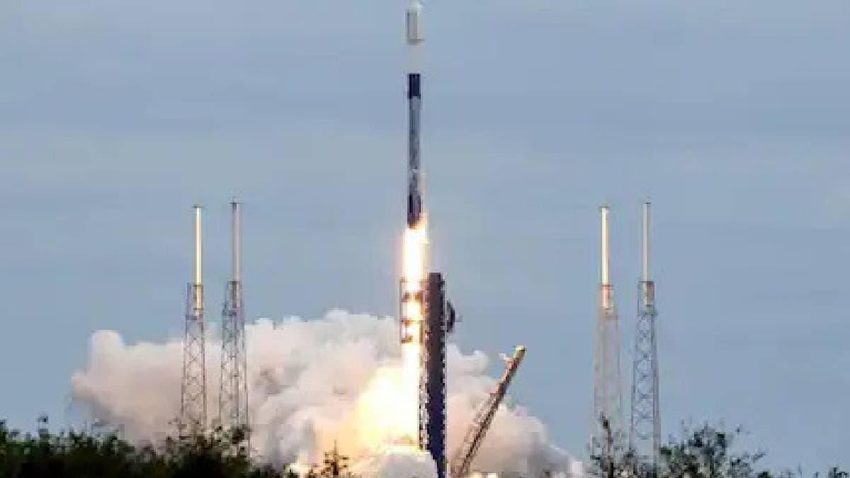 Elon Musk SpaceX launches India 4700 kg GSAT 20 into space gnr