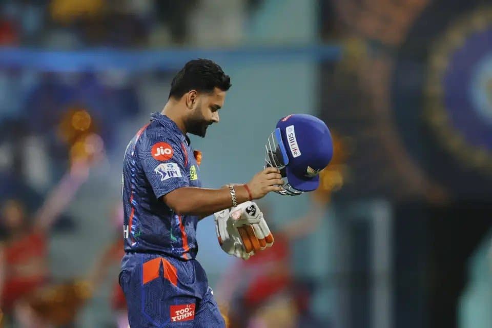 Rishabh Pant flops again-horrible start as Lucknow Super Giants Captain