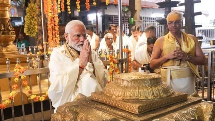 Narendra Modi at ayodhya