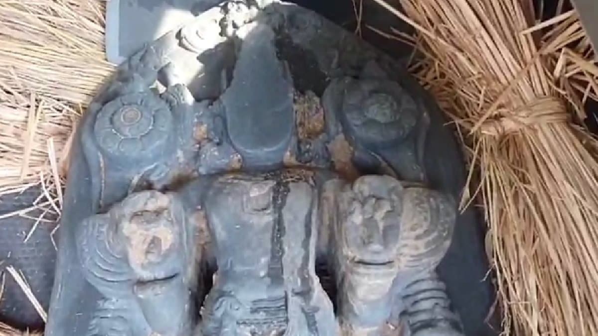 Ancient Statue found in river bank in burdwan then what happened gnr