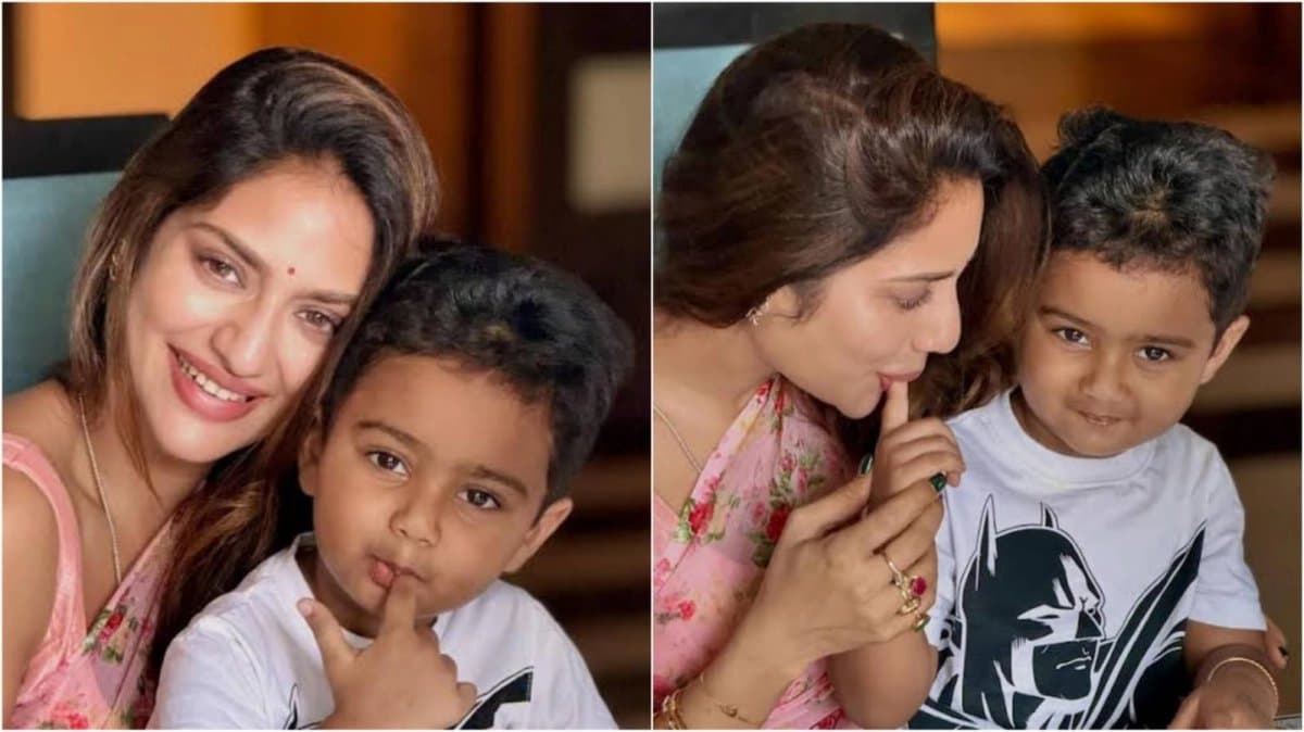 Tollywood actress Nusrat Jahan shared a picture of son Ishaan s first cooking 