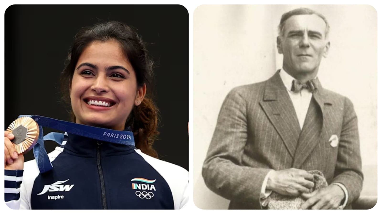 Manu Bhaker creates history after winning back to back medals in paris olympics