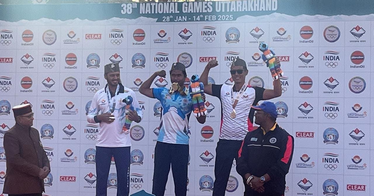 hon'ble chief minister mamata banerjee wishes bengal's archer jewel sarkar on his gold win at 38th national games spt