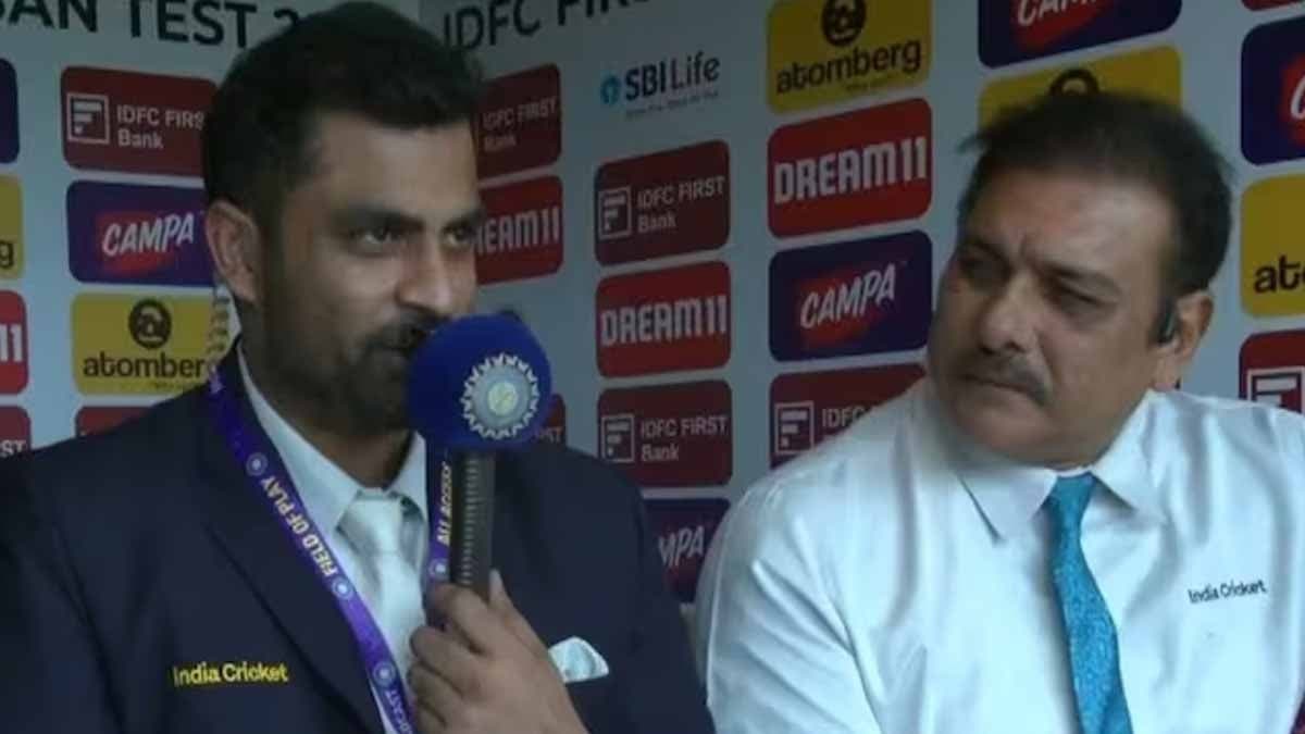 Ravi Shastri and Tamim Iqbal's reaction as Hardik Pandya lost his bat spt 