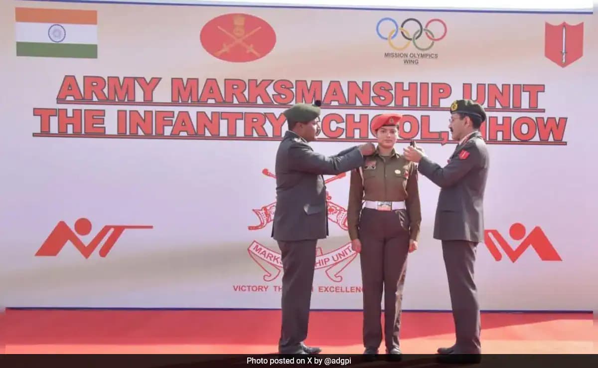Ace shooter, Preeti Rajak, becomes Indian Army’s first woman subedar