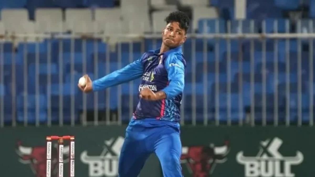 Afghanistan cricket team spinner Allah Ghazanfar scripted history with a brilliant six-wicket haul spt 