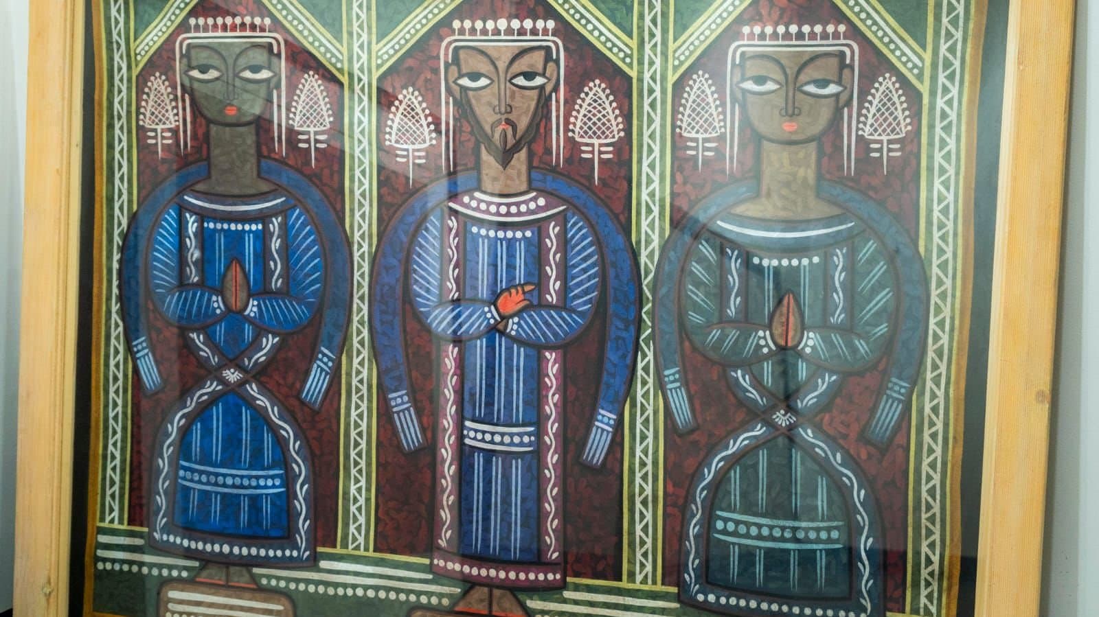  40 of  Jamini Roy's greatest works will come out for public viewing.