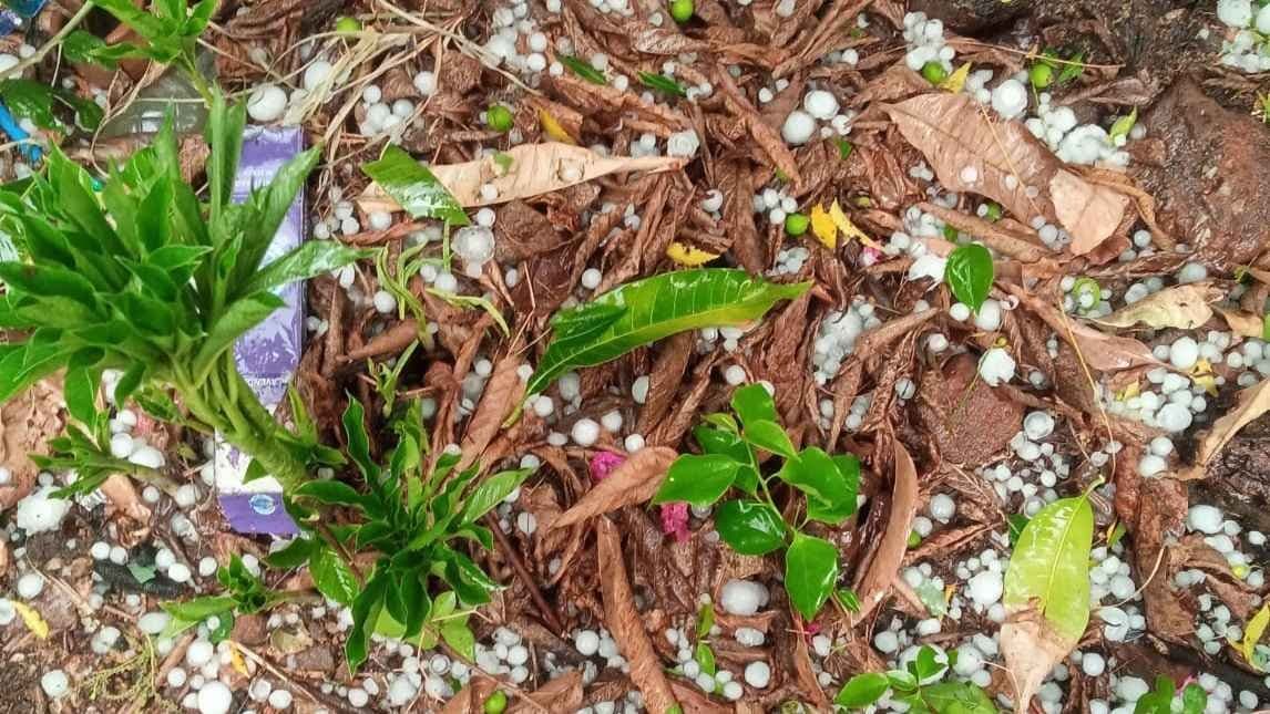 Bankura Relief from Heatwave After Hailstorm