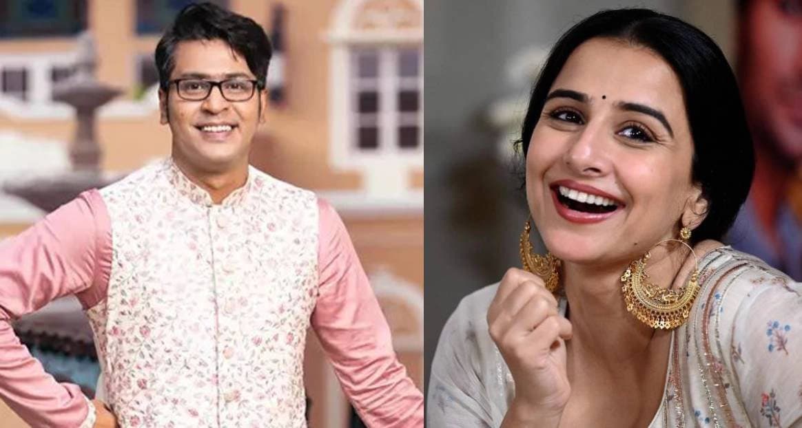 Vidya Balan lip syncs with Anirban bhattacharyas song