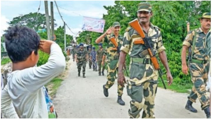 Record central force in begal for lok sabha election 