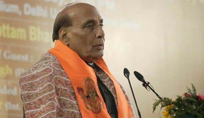 Opposition Created North-South Divide For Political Gains: Rajnath