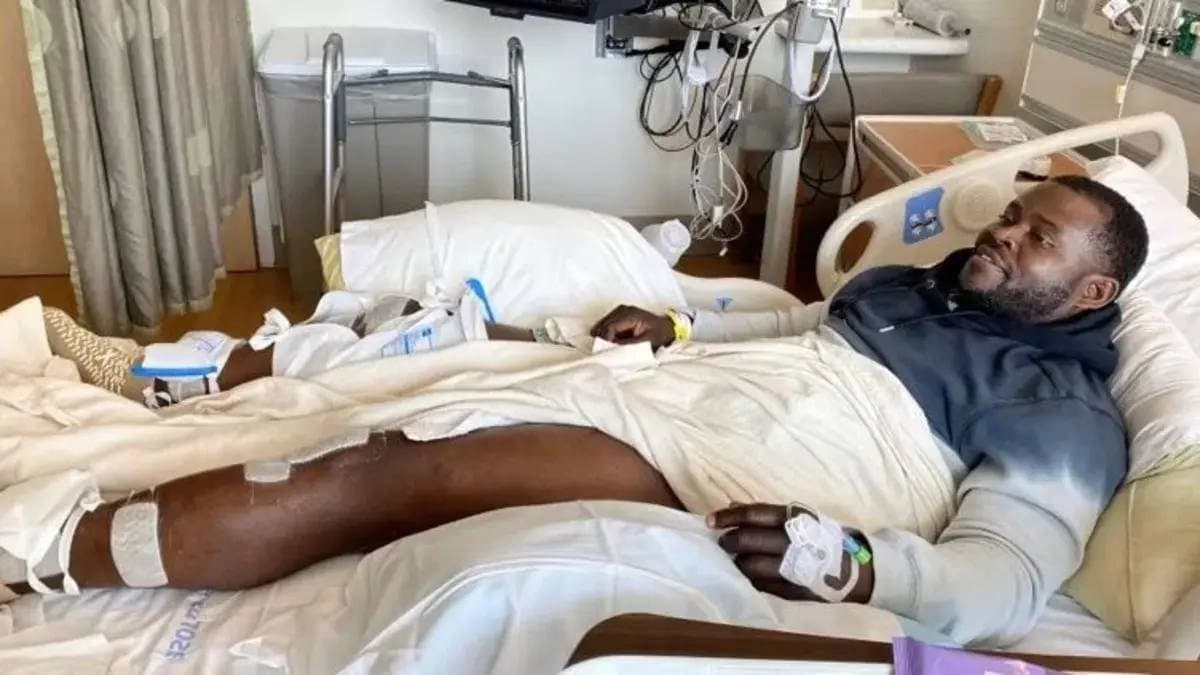 Man extends his height through painful surgery of Height Extension