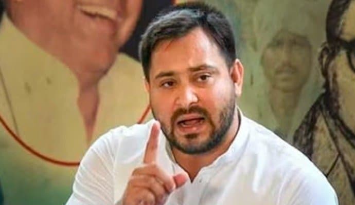 Tejashwi Yadav At Probe Agency Office 