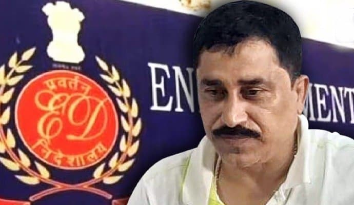 ED raids Shankar Adhya's chartered accountant's office in ration scam case