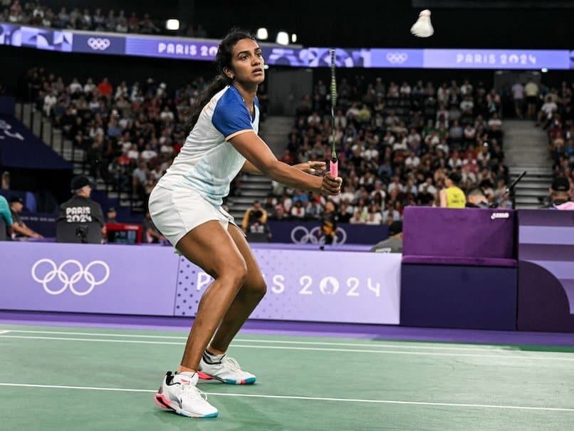 Pv Sindhu wins her first match of group stage in paris Olympics 