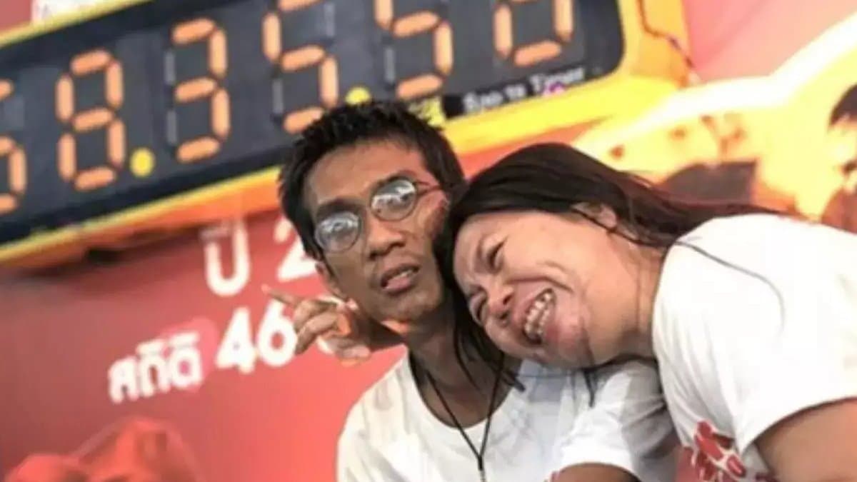 couple has entered the Guinness Book of World Records for their record-breaking kiss