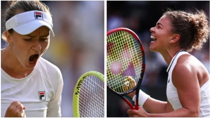 Barbora Krejcikova and Jasmine Paolini enters wimbledon womens singles final