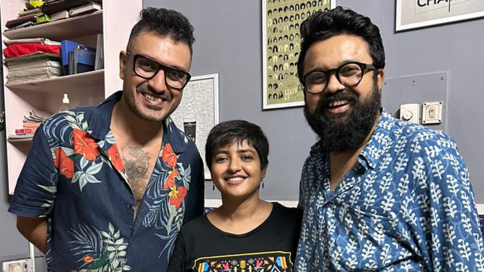 Lagnajita recently recorded a song for Saurav Palodhi's upcoming film Anko Ki Kothin