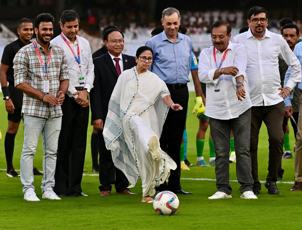 West Bengal Chief Minister Mamata Banerjee kicks off 134th Durand Cup 