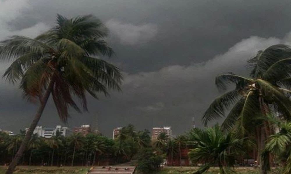 Thunderstorm warning in South bengal