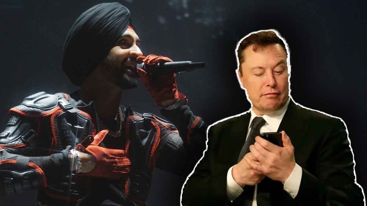 Diljit Dosanjh s Mars-themed Elon Musk ad goes viral