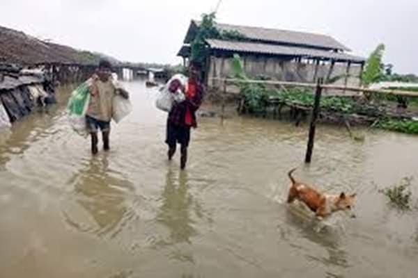  46 people dies in assam flood
