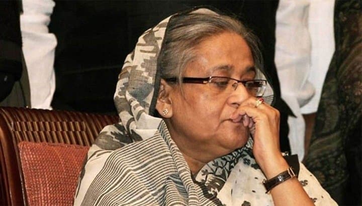 Sheikh Hasina landed in ghaziabad gnr