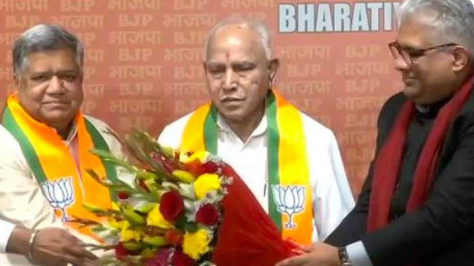 Jagadish Shettar Returns To BJP