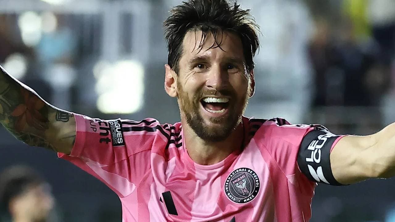 Inter Miamis Lionel Messi thrashes Cincinnati in semis 